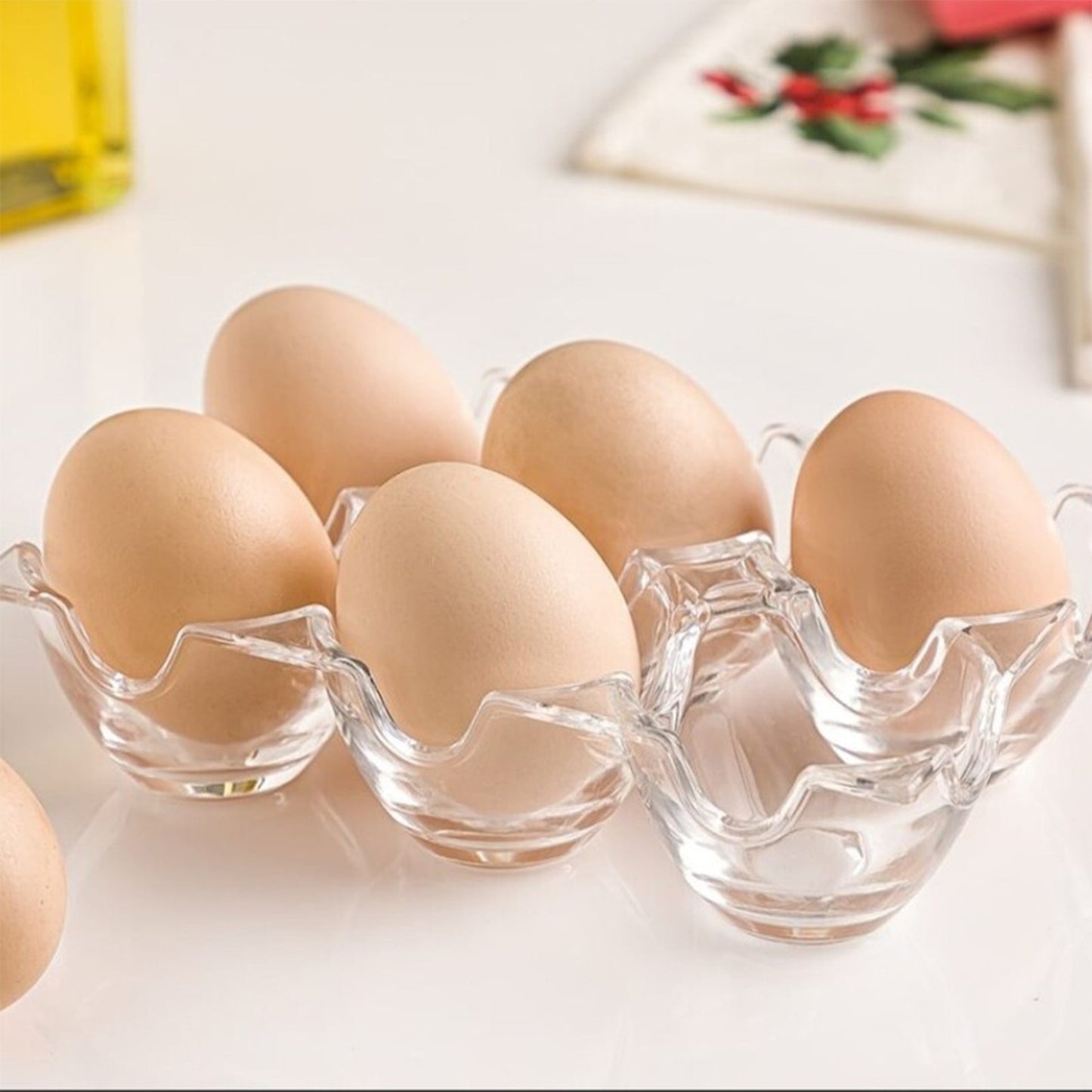 6 Egg Acrylic Tray (Pack of 2)